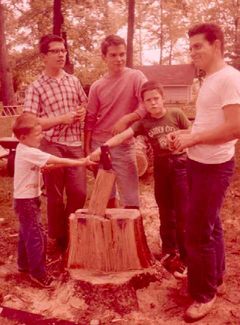 The boys in August 1962