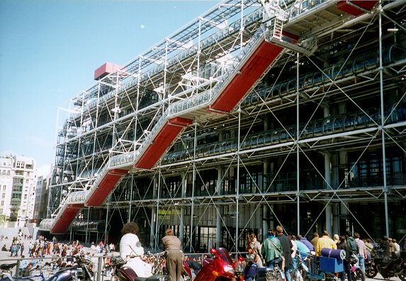 The pompidou -- a little more pompousness would help