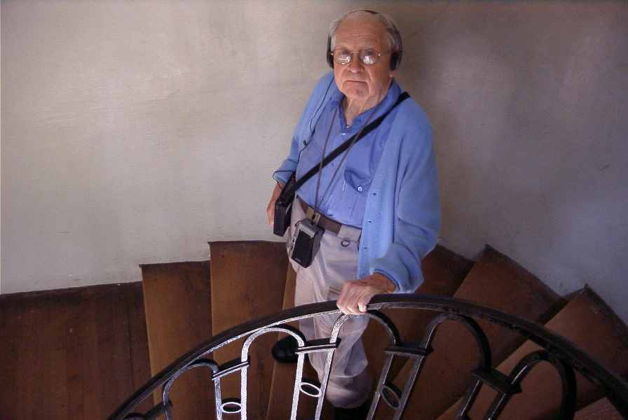 Francis on the Dauphin Stairs