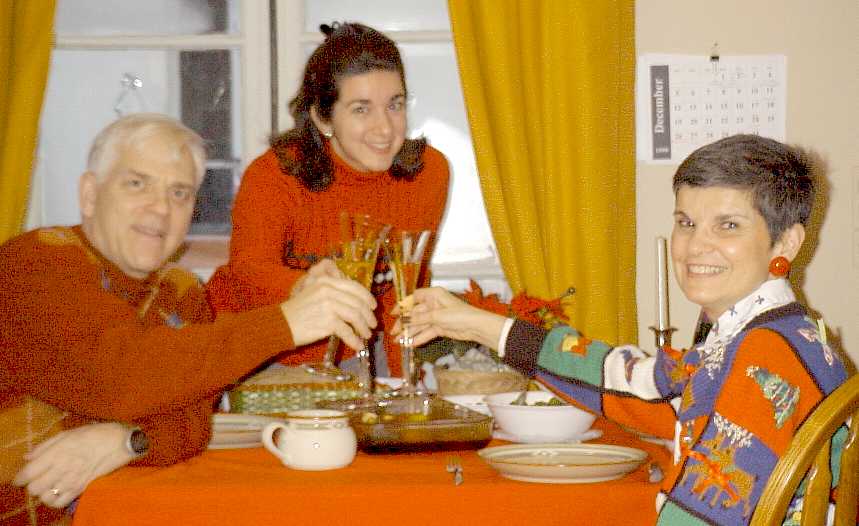 diner de noel chez Schmitt a Paris