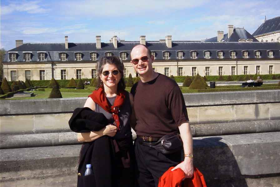 In front of the Invalides