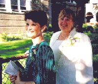 Mothers: Pietrina Schmitt (left) and Norma Rico