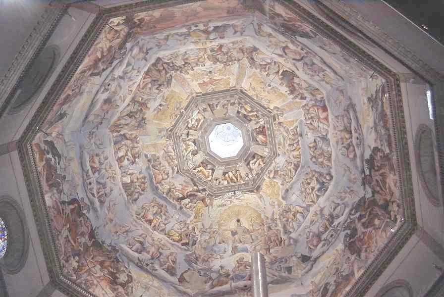 The duomo ceiling