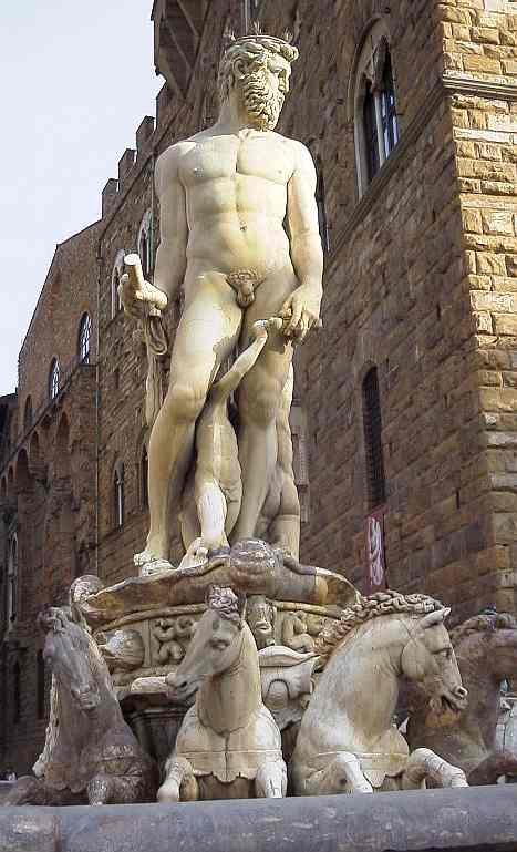 Neptune statue