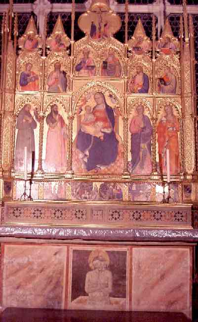 back altar