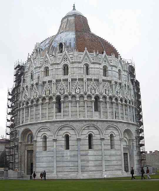 Exterior of the Baptistery