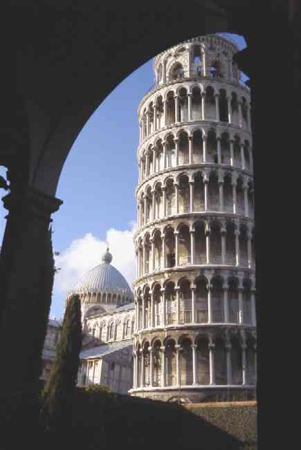 the tower from the Duomo Museum