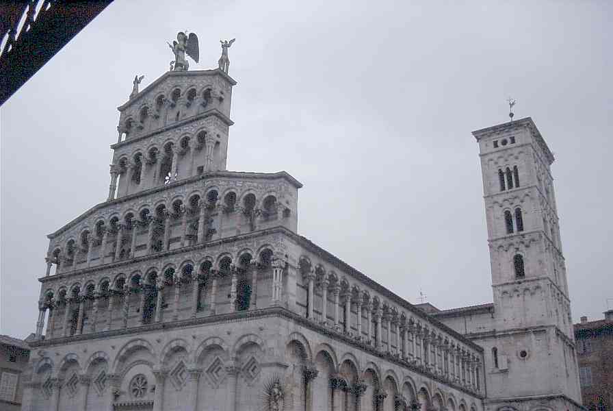 San Michele standing on the old forum