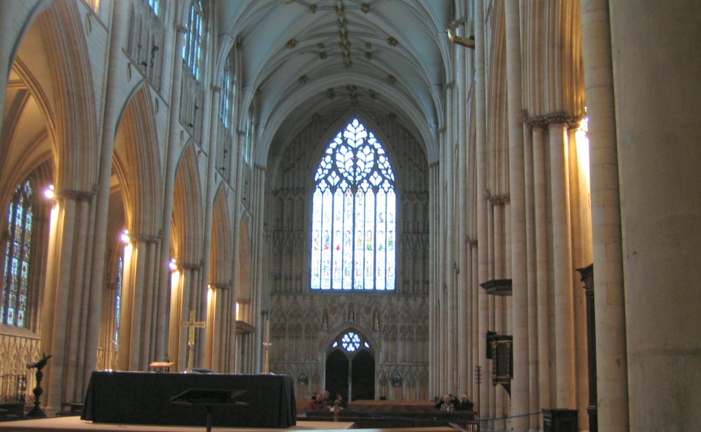 York Minster Nave looking West